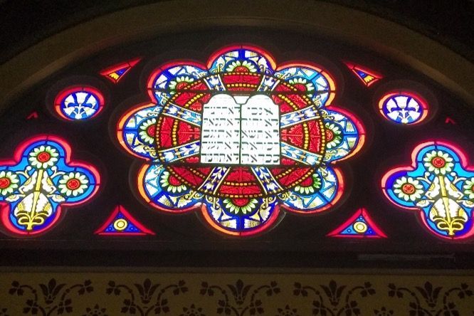 The Rose Window of the Charter Oak Cultural Center