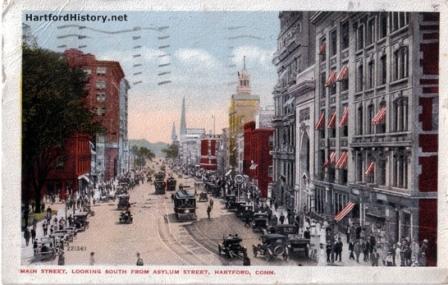Main Street postcard